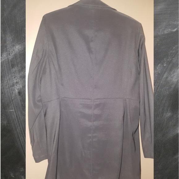 ESPRIT 3/4 Length Coat, Black, Size XL - Picture 4 of 4